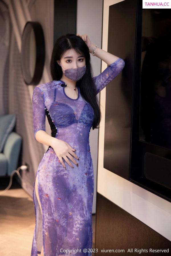   [XiuRen]高清写真图 2023.06.08 No.6876 司柠 美腿长裙第4张图片